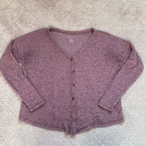 American Eagle Soft &‎ Sexy Plush Long Sleeve Top Women's Size XS